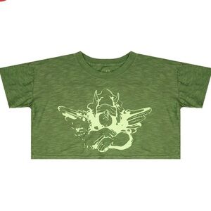 Green Graphic Boyslie T-Shirt